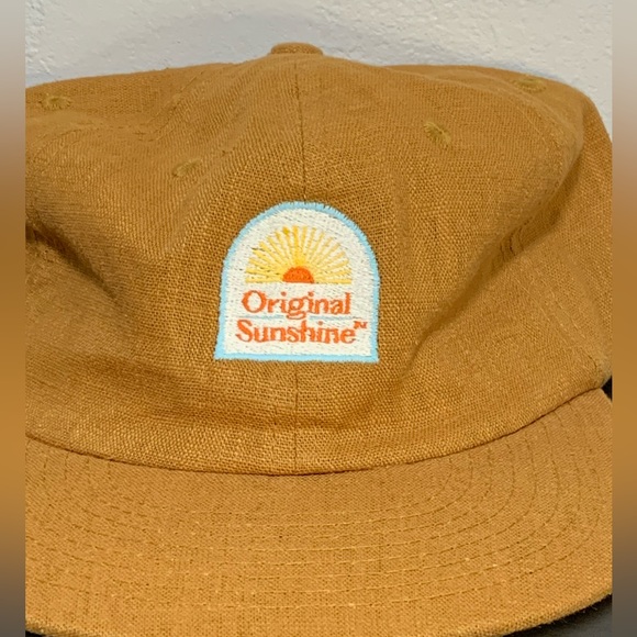 NEW Original Sunshine Hemp Hat Baseball Cap Adult Adjustable. NWOT - Picture 2 of 7